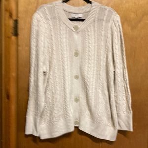 Plus Cable Knit Sweater Loft/Plus (24/26)